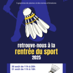 Retrouvez-nous à la rentrée du sport