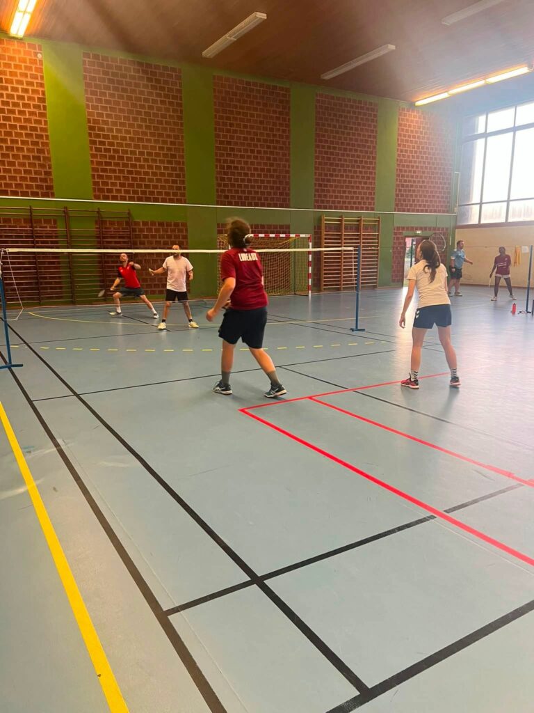 Doubles mixtes en action