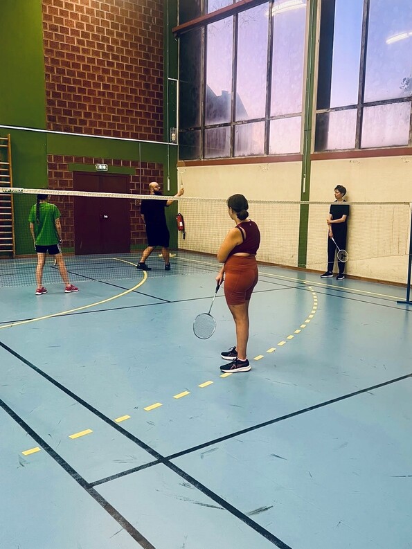 entrainement badminton